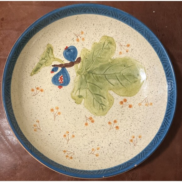 WILLIAMS-SONOMA Pasta Large Bowl "FIG"9.5’ Vintage, Crafted In Italy -2011 - Picture 7 of 15